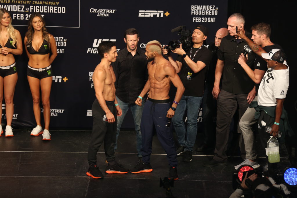 UFC Fight Night: Benavidez vs Figueiredo ‘Pesaje Oficial’