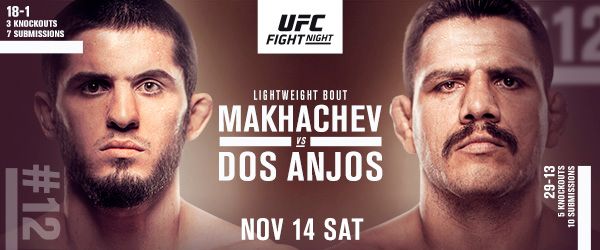 (#12) ISLAM MAKHACHEV WELCOMES FORMER CHAMPION (#12 WW) RAFAEL DOS ANJOS BACK TO LIGHTWEIGHT AT UFC® APEX IN LAS VEGAS