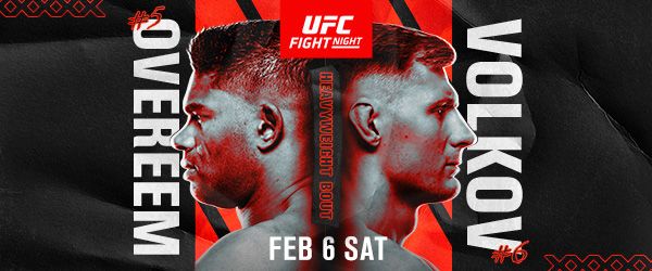 UFC® RETURNS TO LAS VEGAS WITH THRILLING HEAVYWEIGHT CLASH BETWEEN