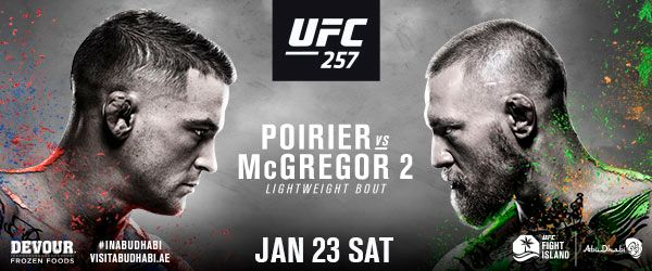 UFC® 257: POIRIER vs. MCGREGOR 2