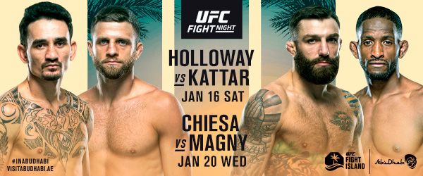 UFC® KICKS OFF RETURN TO UFC FIGHT ISLANDWITH TWO ACTION-PACKED FIGHT NIGHTS