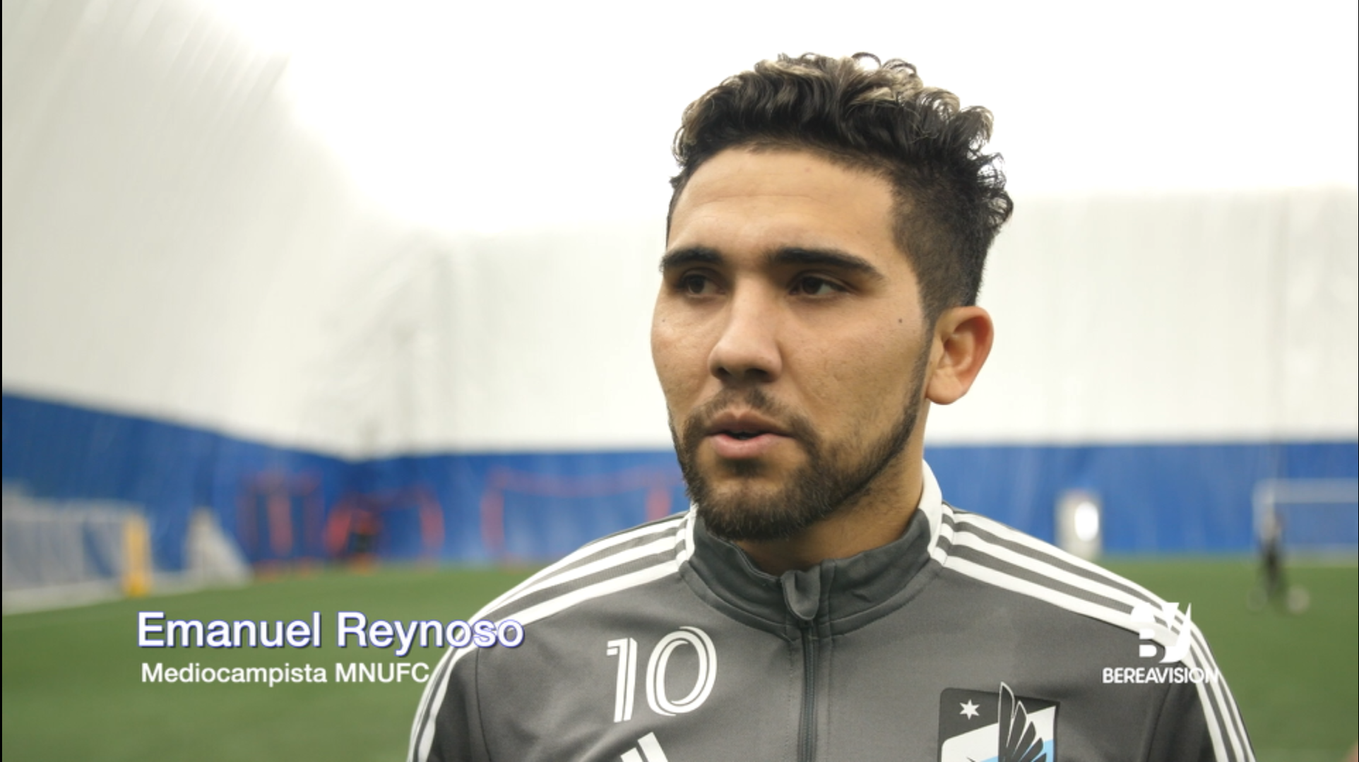 Entrevista con Emanuel Reynoso en su primera participación en la pretemporada del equipo