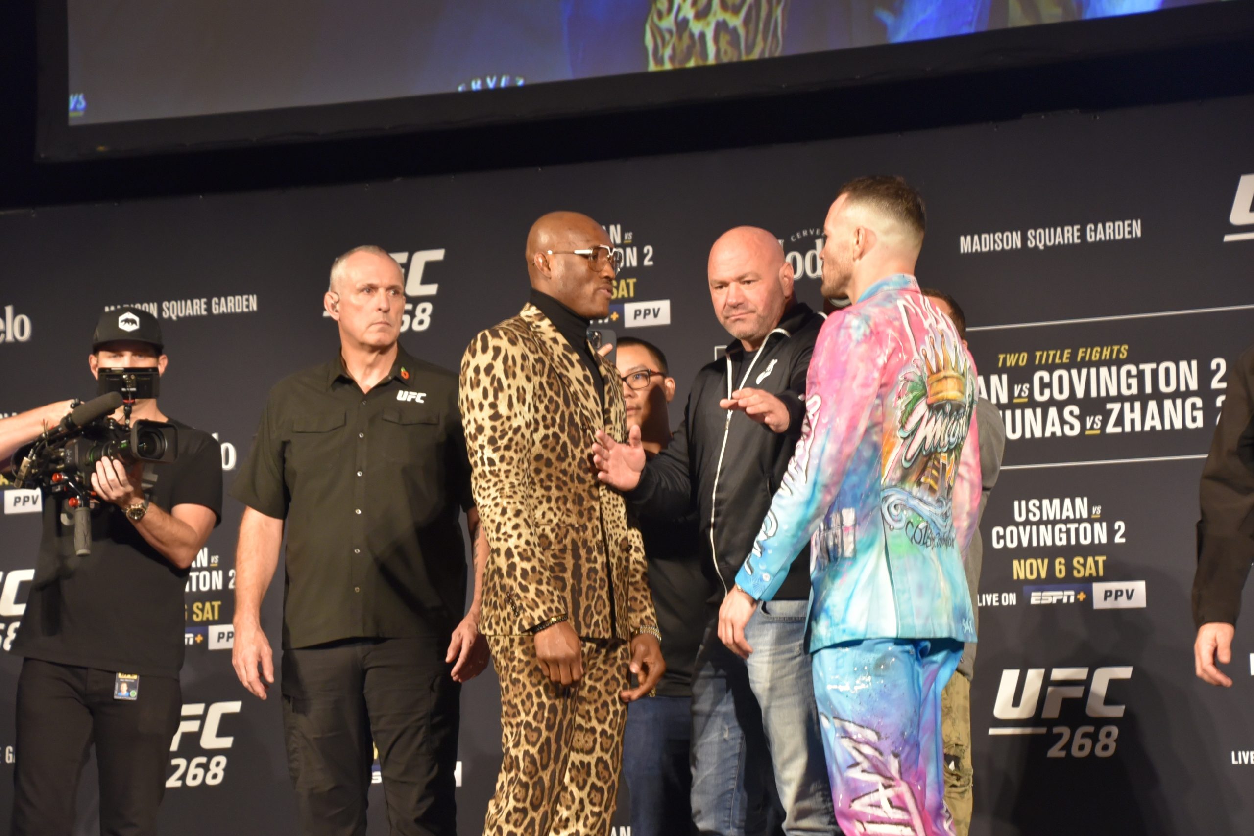 UFC 268 Usman vs Covington:     Conferencia de Prensa en Nueva York