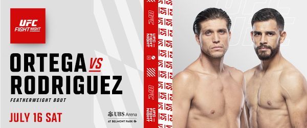 TOP 5 FEATHERWEIGHT CONTENDERS (#2) BRIAN ORTEGA AND (#3) YAIR RODRIGUEZ COLLIDE ON ABC AND ESPN+