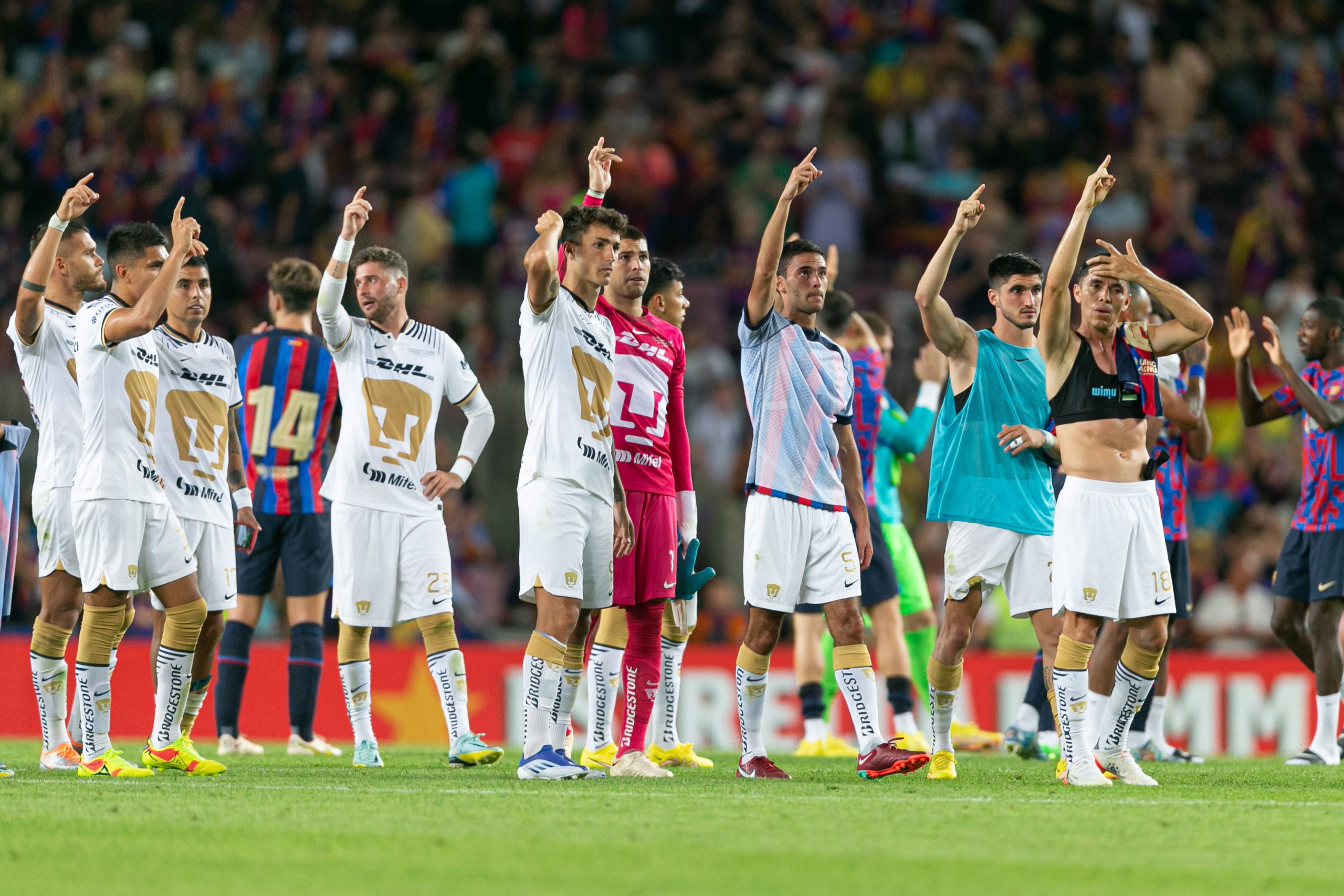 Pumas cae ante Barcelona en el Trofeo Joan Gamper.