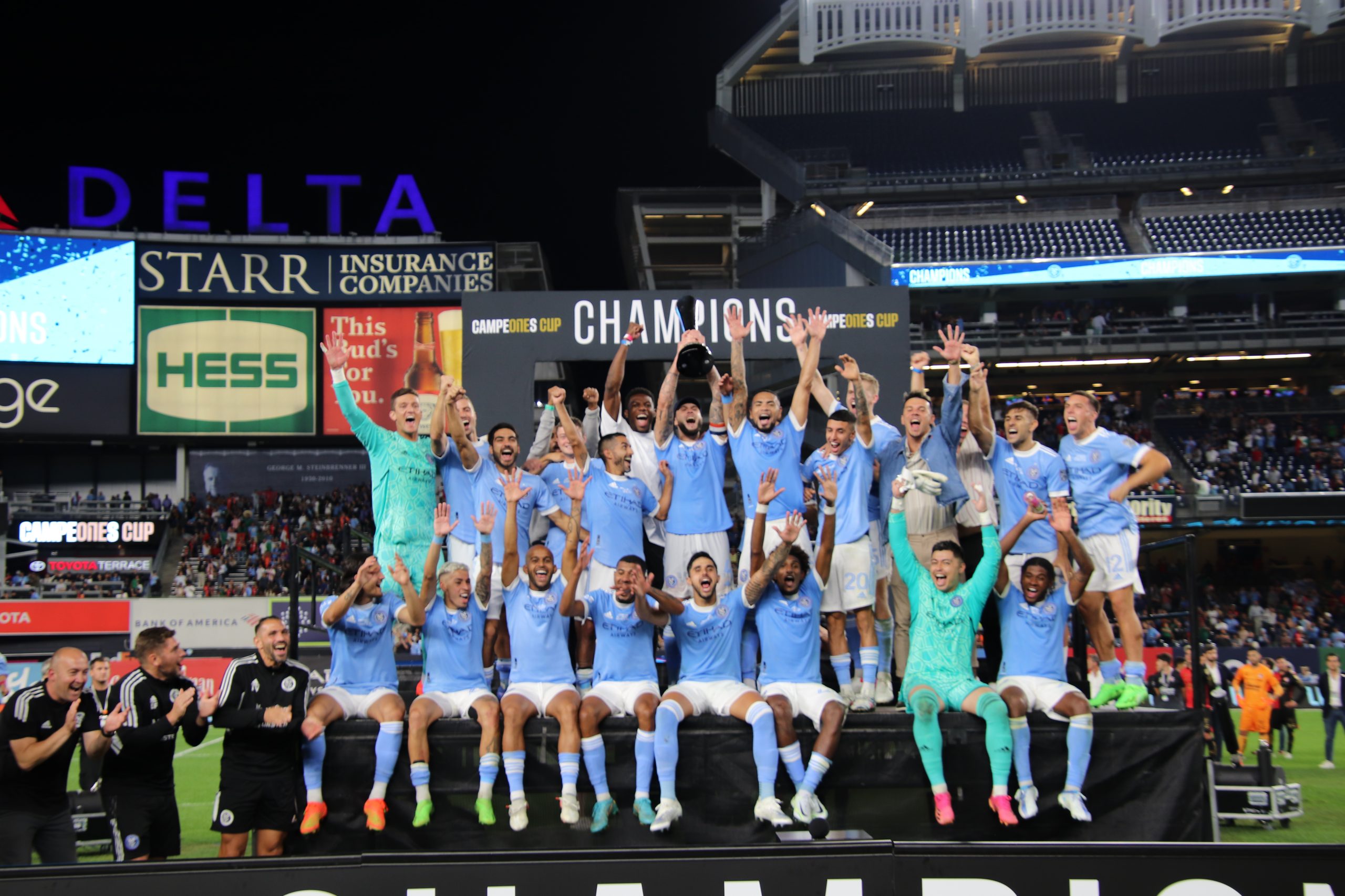 New York City FC  2-0 Atlas FC y se corona Campeón de la copa de Campeones