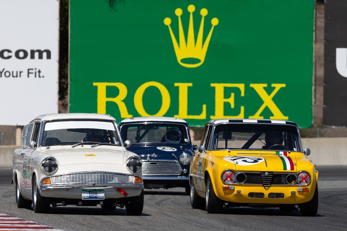Saloon Enduro trae acción entretenida a Reunión de automovilismo de Rolex Monterey.