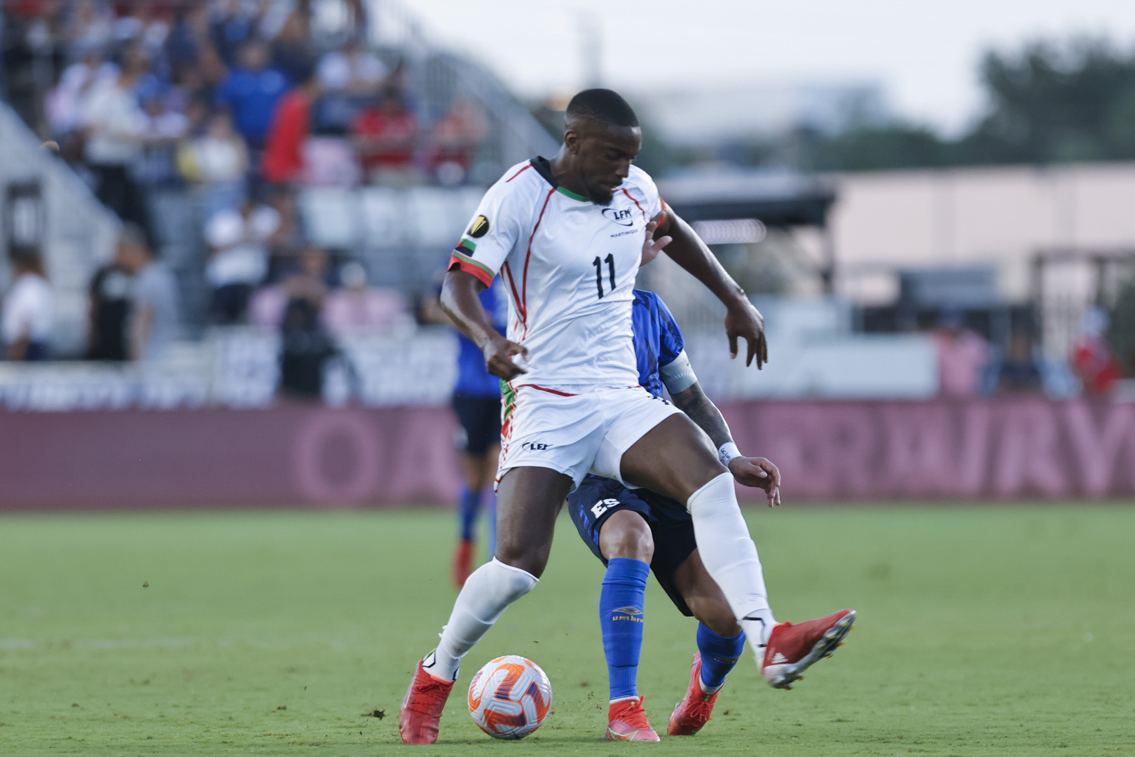 La ráfaga de dos goles de Martinica en el primer tiempo hunde a El Salvador.