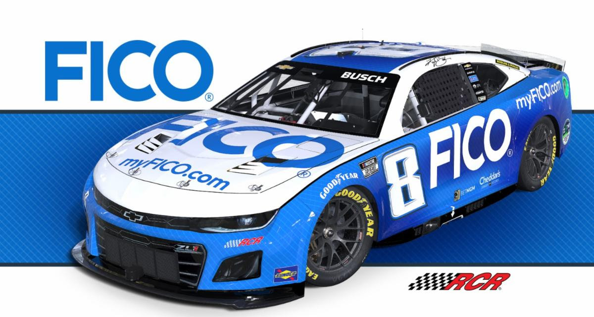 FICO y Richard Childress Racing inician una asociación de educación financiera y crediticia en la NASCAR Cup Series “Food City 500”.