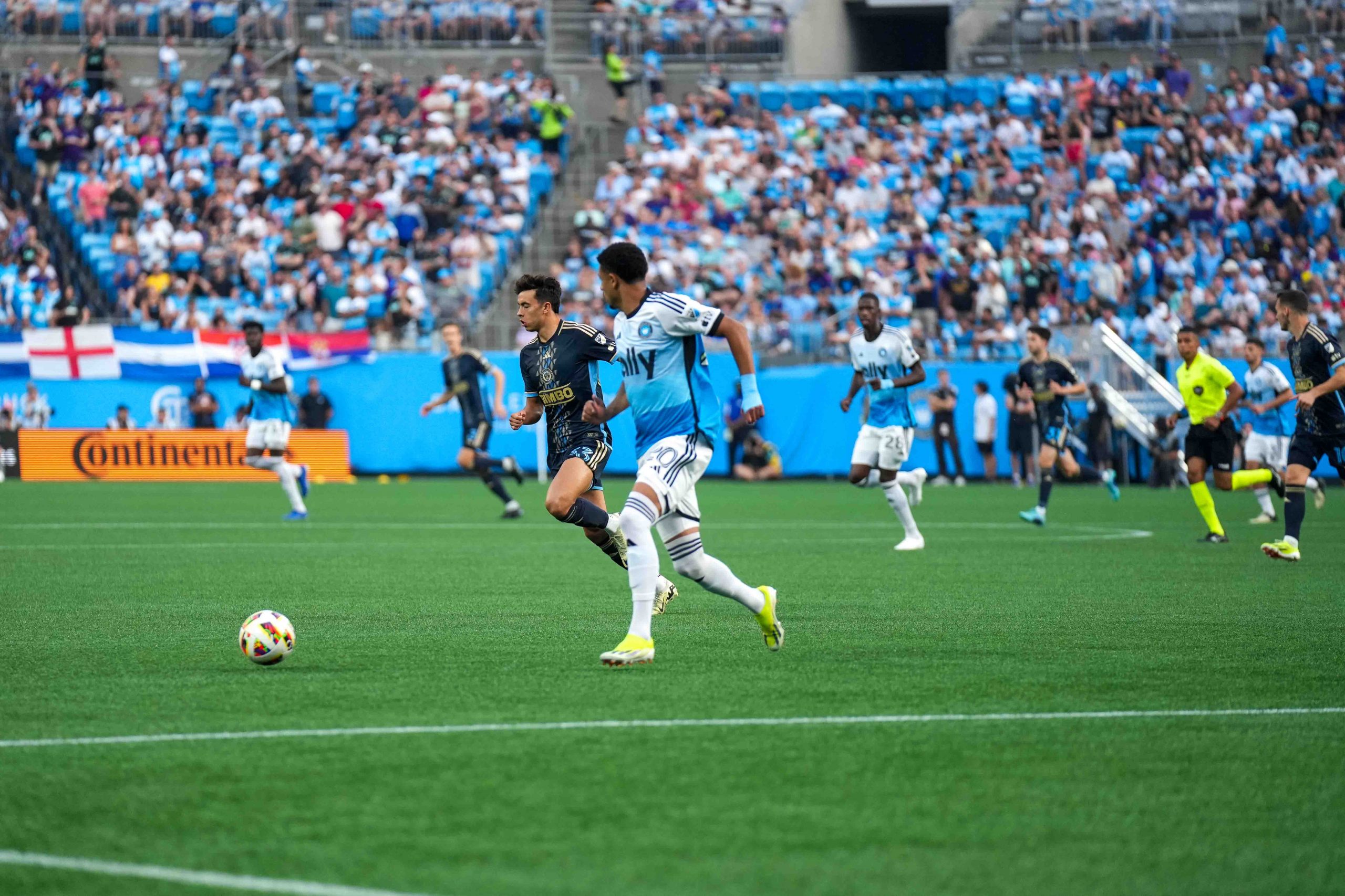 Sin goles en el partido entre Charlotte FC vs Philadelphia Union