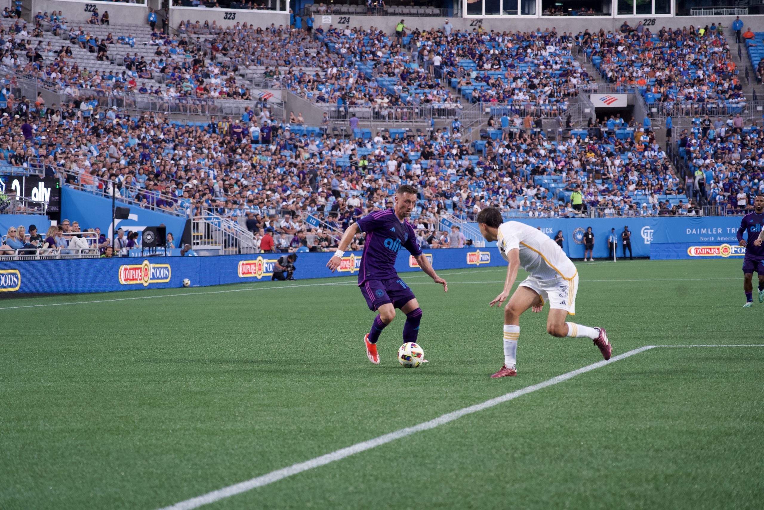 Sin Goles el partido entre Charlotte FC vs LA Galaxy