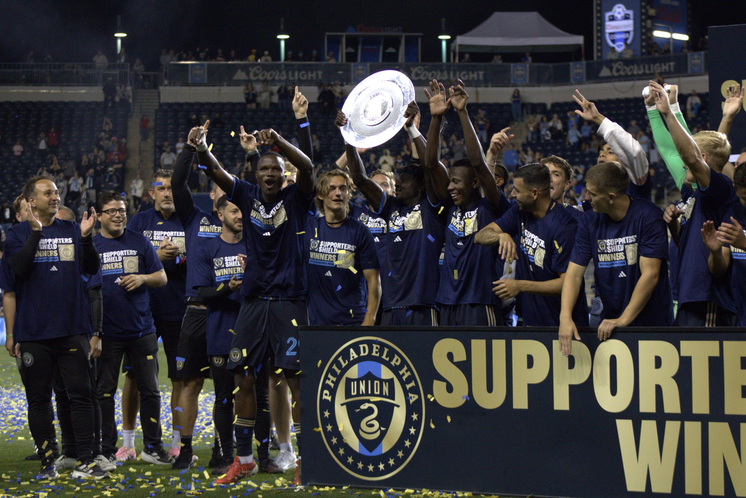 Philadelphia Union se corona como el ganador del Supporters Shield 2025