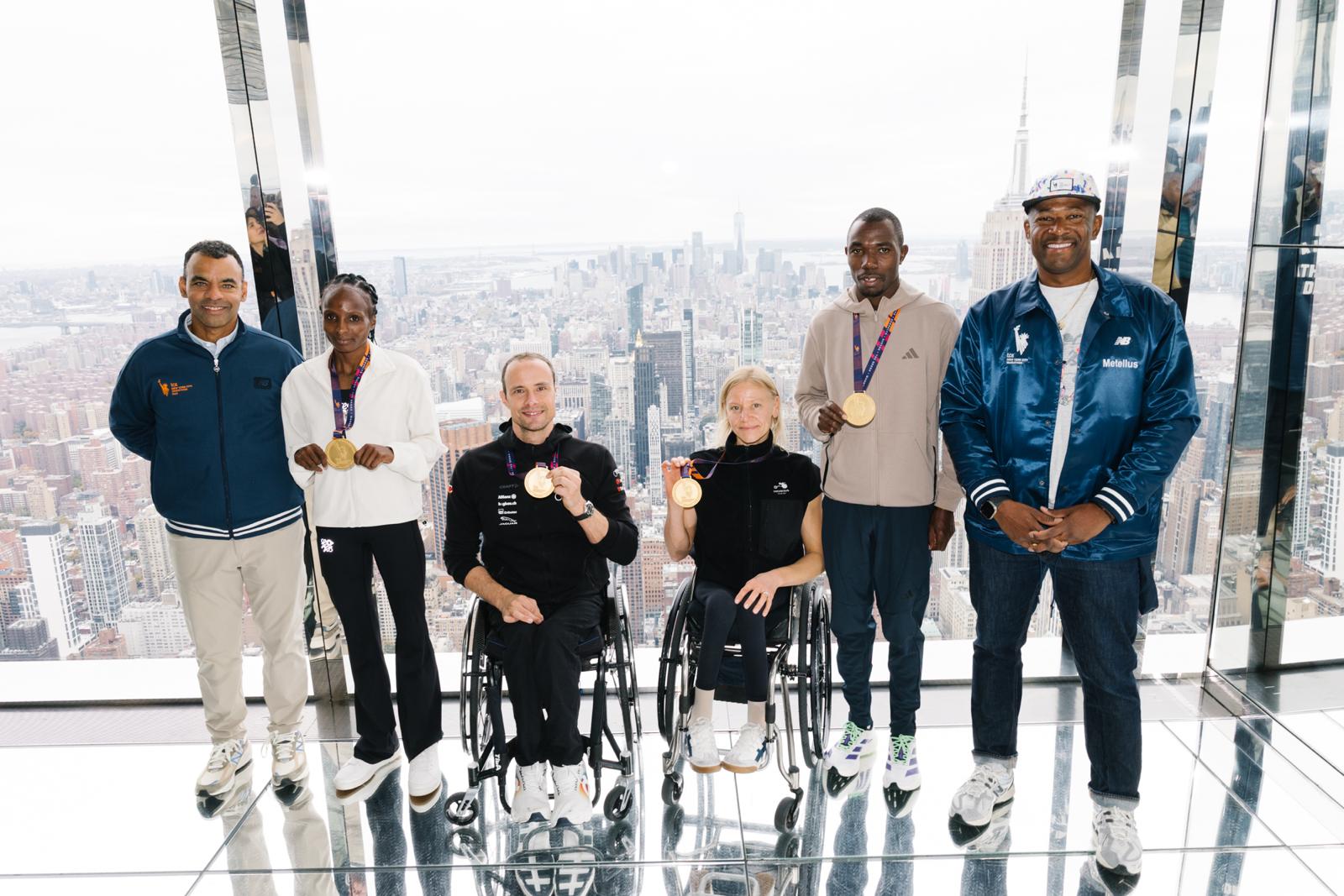 CAMPEONES EN EL MARATÓN MÁS GRANDE DEL MUNDO TCS DE NUEVA YORK 2025