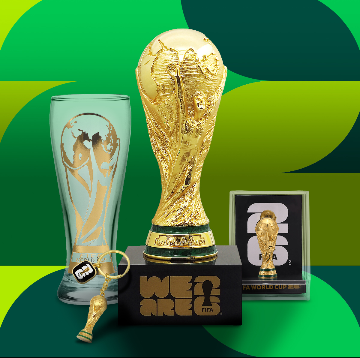 COLECCIÓN OFICIAL DEL TROFEO DE LA COPA MUNDIAL DE LA FIFA 2026™