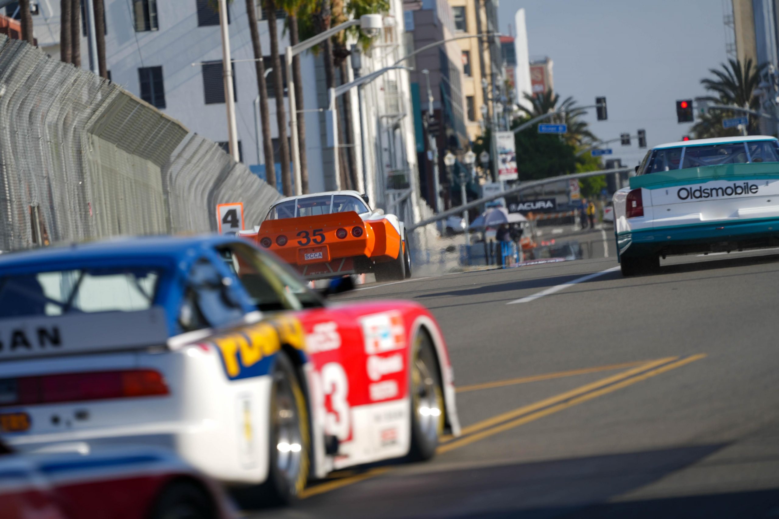 Autos Históricos en El acura GP de Long Beach